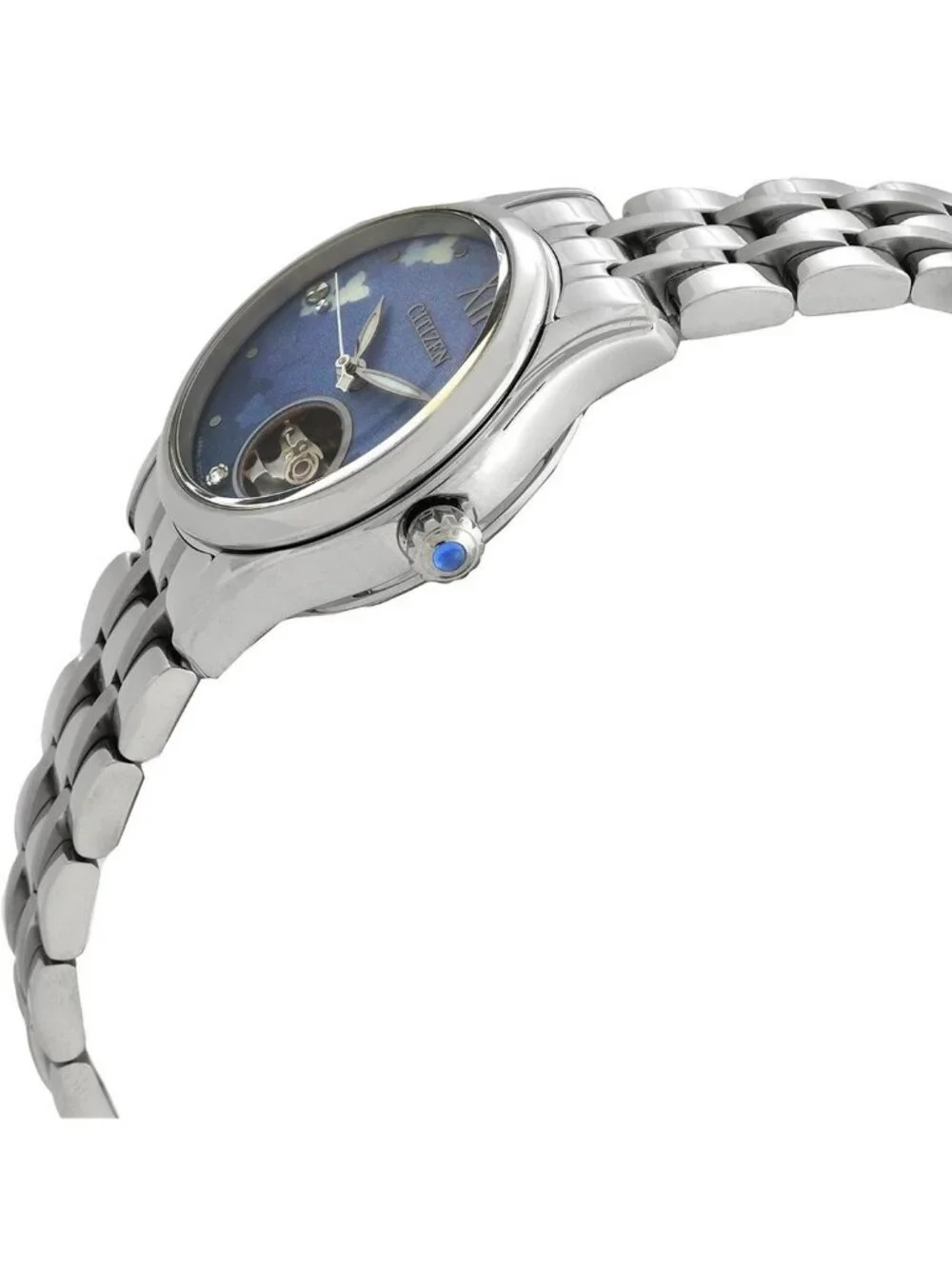 NWT Citizen Luna Automatic Blue Dial Ladies Watch